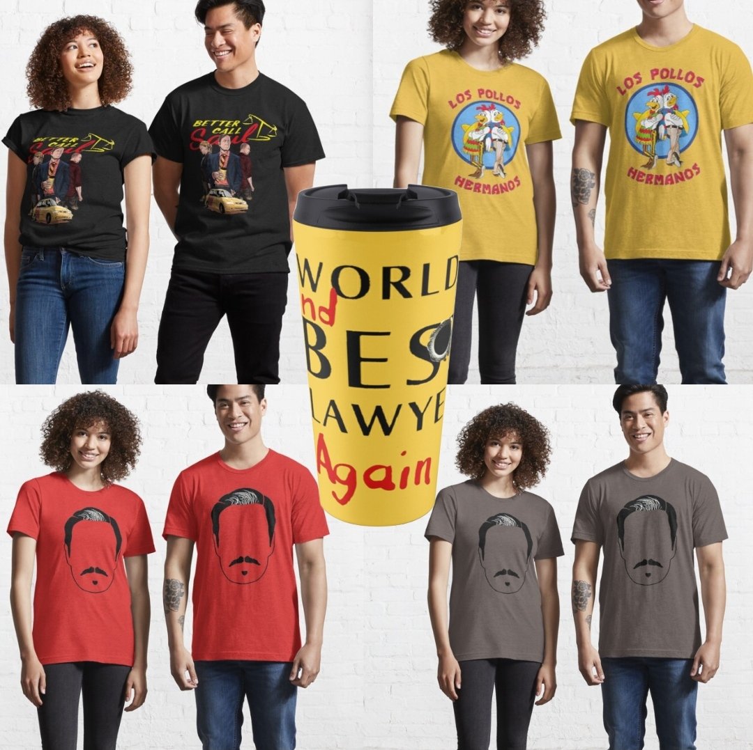 .Home delivery with 20% off 🥳
.all purposes Better call Saul 👑(High quality)
.( t-shirt _sticker_travel mugs_Paint Art ...)
.Products Link👇👇👇
redbubble.com/people/aeyssa/…