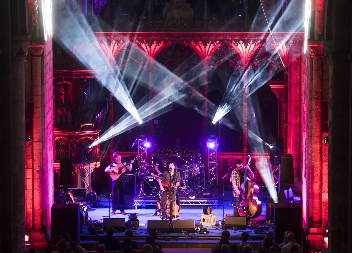 JustAddWater77's tweet image. Selby Arts Festival UK 2017, using the stunning Selby Abbey as a venue to present festival opener @SethLakemanNews to a sell out opening night audience.