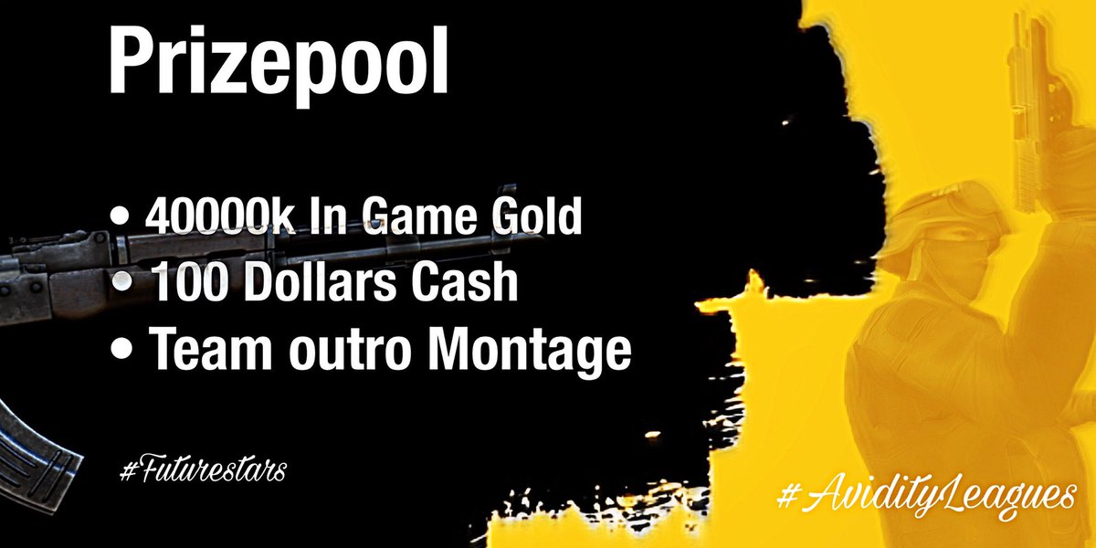 AvidityLeagues's tweet photo. PRIZEPOOL HAS BEEN UPDATED!

Our Prizepool holds a deeper value with added cash pool of $100 and top 3 placed teams outros from the tournament.

#tournament #forwardassault #esport #AvidityLeagues https://t.co/fT2jShEFiS