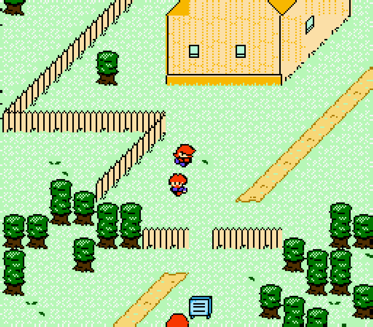 Robinson_Nox's tweet photo. I've been redoing some graphics and the theme of this week has been me pondering which stylistic elements from Earthbound Zero I want to keep and abandon

#ScreenshotSaturday #JRPG #MadeWithGodot #Boundlike https://t.co/LYO4ZaixLe