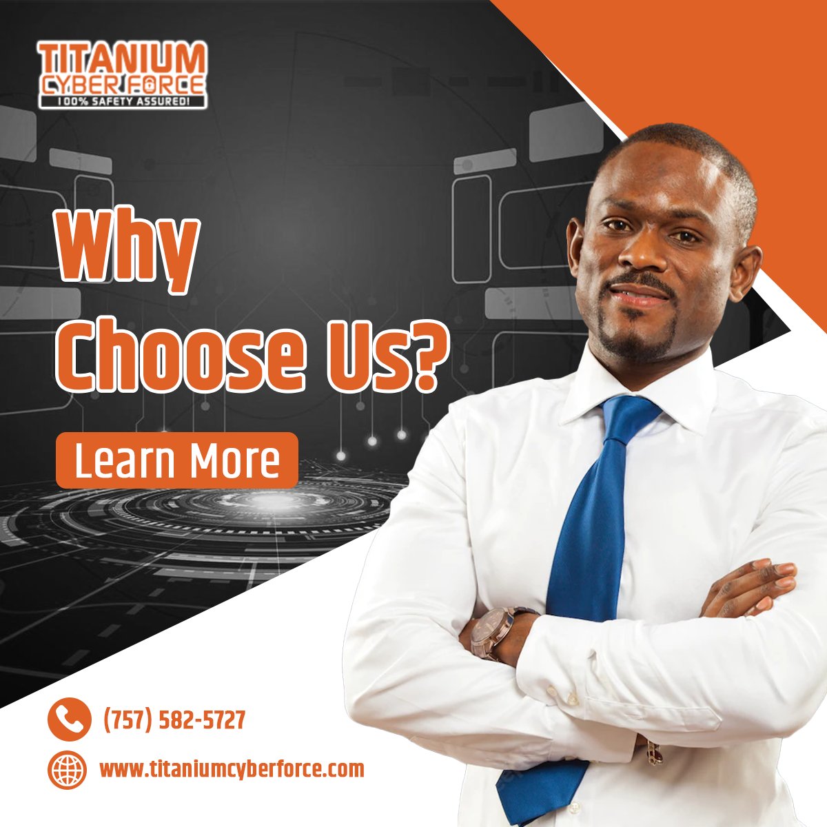 CyberTitanium's tweet image. For more than 12 years, we offer professional internet security consulting services in Virginia to businesses of all sizes and in all sectors.

Contact us at - titaniumcyberforce.com

#whychoose #service #bestservice #app #digitalmarketing #marketing #marketingdigital #USA