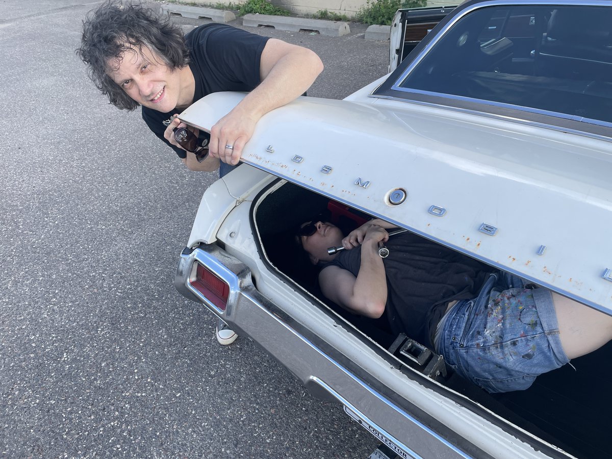 It's a bit of a quiet time for us, to write new songs, goof around after practice, and see if Laura can fit in Darren's trunk. Our album is coming out on cassette and the next show is on August 26th. More coming soon!