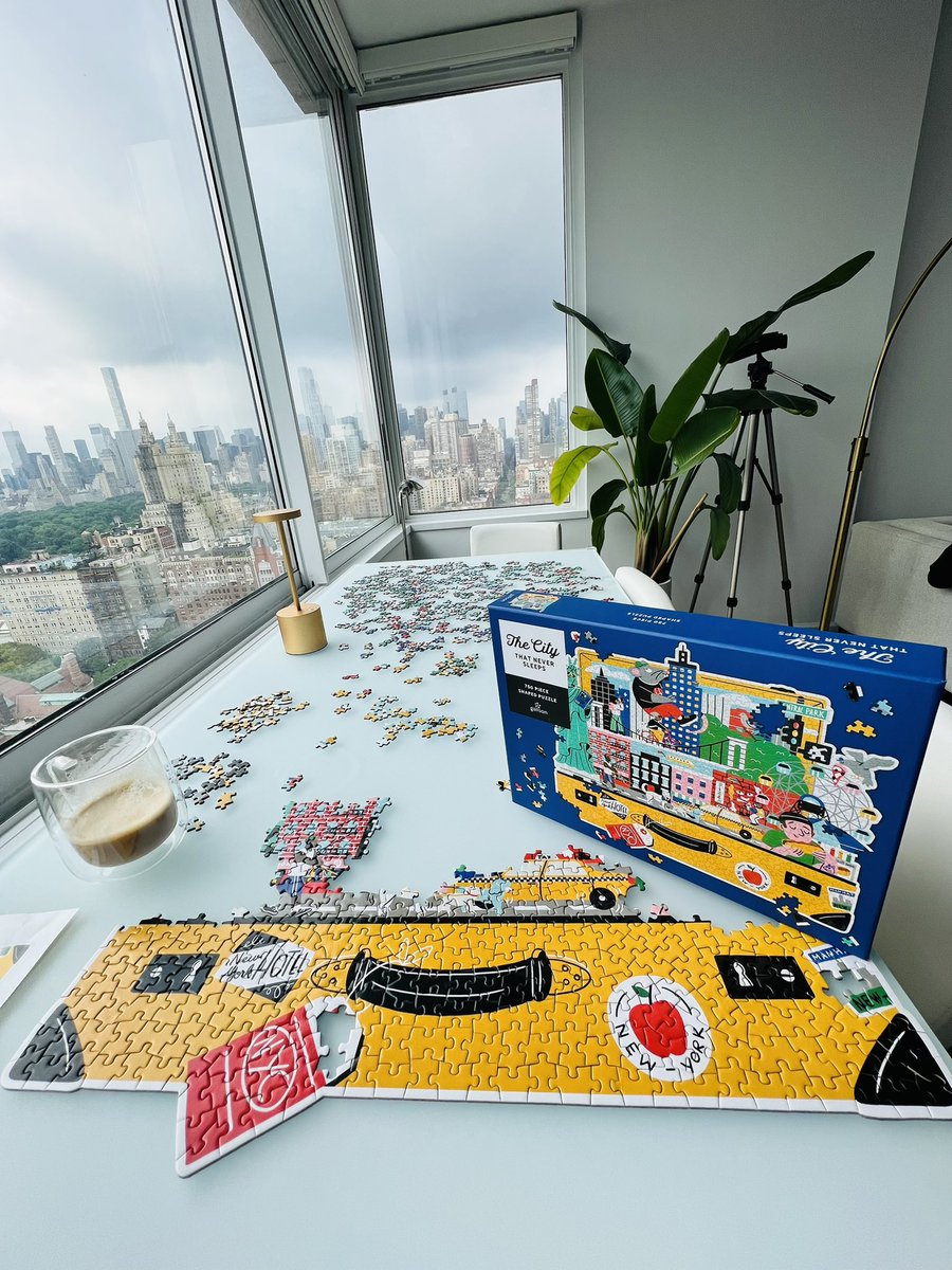 #NYC has been quite puzzling recently! 🌆 🧩