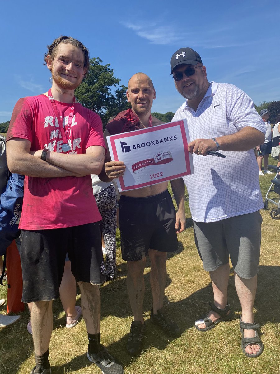 Lizzi4star's tweet photo. Well done to Team @BrookbanksC @raceforlife Cofton Park https://t.co/8VxDttsZpz
