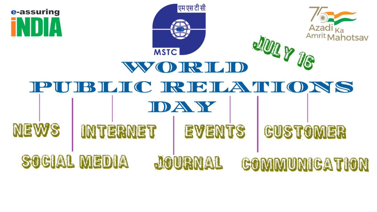 mstcindia's tweet image. #WorldPublicRelationsDay #WorldPublicRelationsDay2022 #WPRD2022