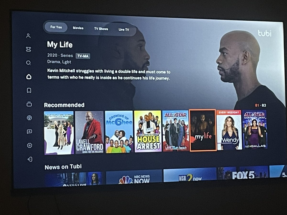 thevpntv's tweet photo. “My Life” on the Recommended list on @Tubi… right next to Wendy Williams! Check us out! https://t.co/XuVnapFwXW 

@kingwolf08 @GaryLavard https://t.co/jexuflLXvW