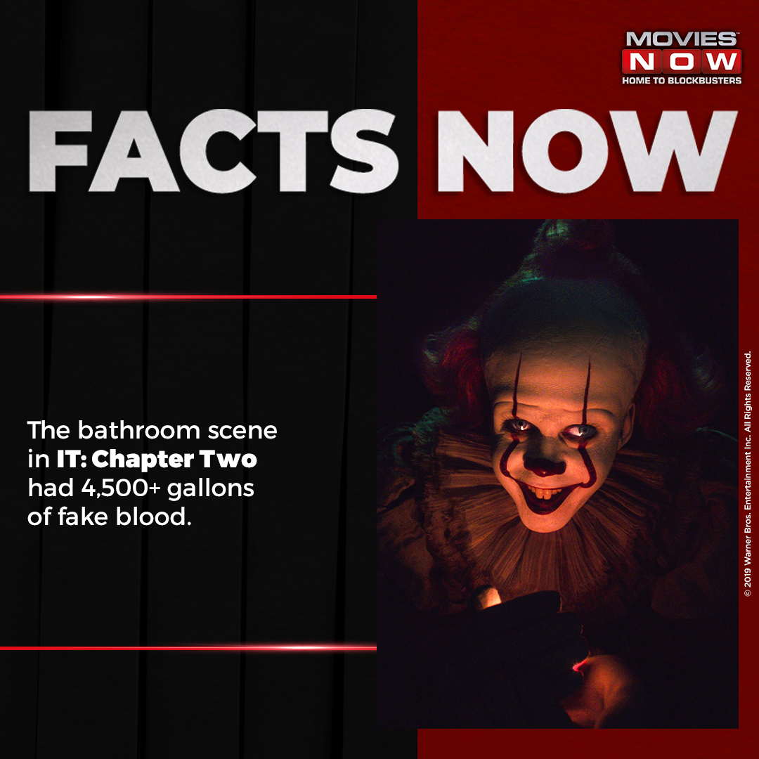 moviesnowtv's tweet photo. The supernatural horror film sends chills down the spine of several watchers. Interestingly, its behind-the-scenes is just as engrossing as the film.
Do you know any such fact about IT Chapter Two? Let us know in the comments.
#FactsNow #ITChapterTwo #MoviesNow https://t.co/ICUl3tKoyY