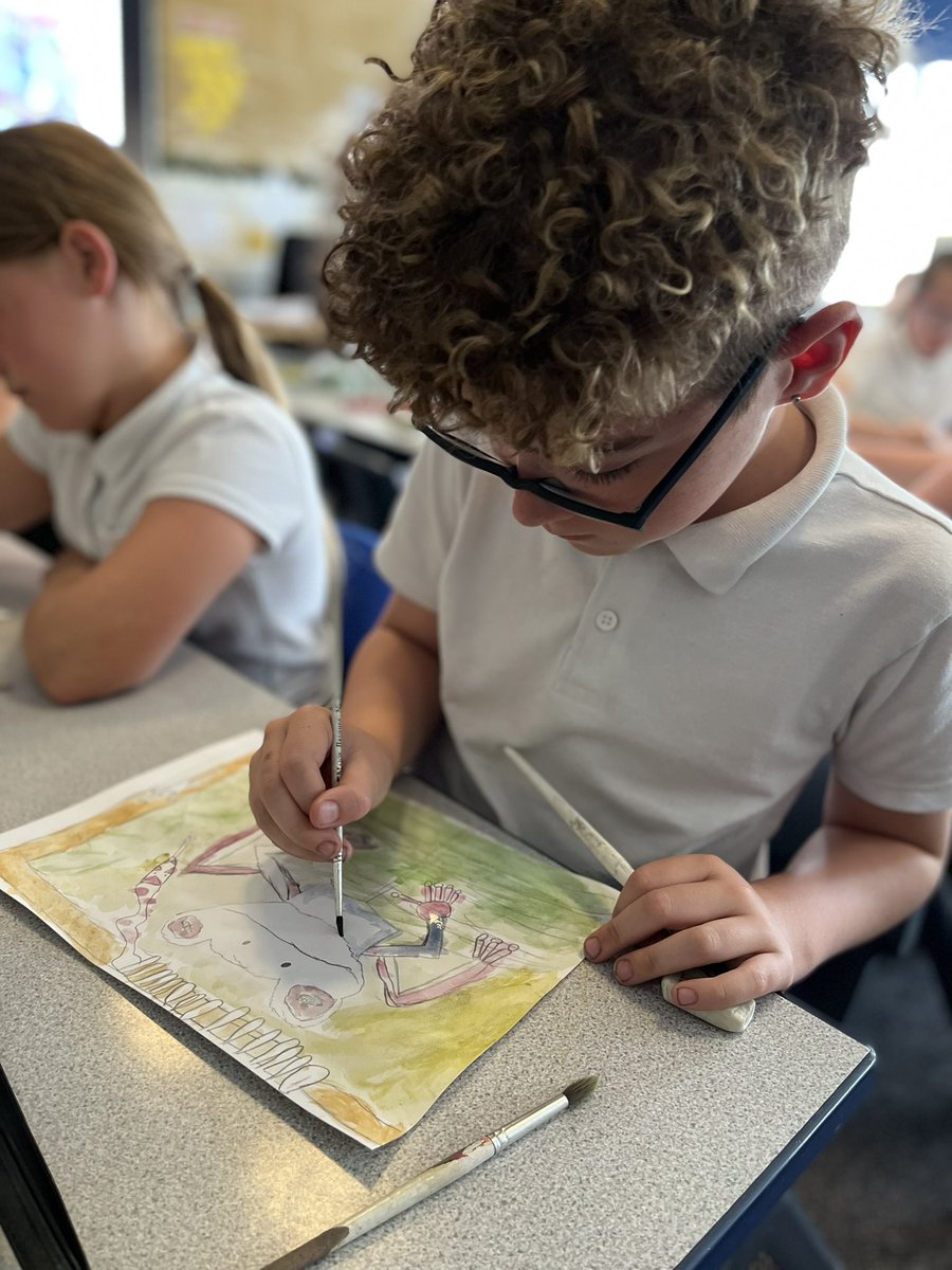 stjosephskly's tweet image. We also developed our watercolour skillset by creating rainforest scenes! #SJKart #BestDaysOfTheirLives @bcw_cat #OakClassRules