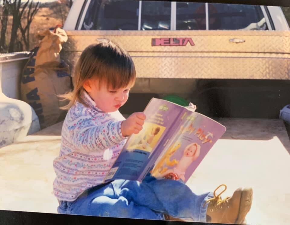 baypay98's tweet photo. I know my parents wanted a boy, and how they dressed me from birth-5 confirms that for me. Baby Bailey was rocking the mullet. 😂 https://t.co/ErNjH7JETG