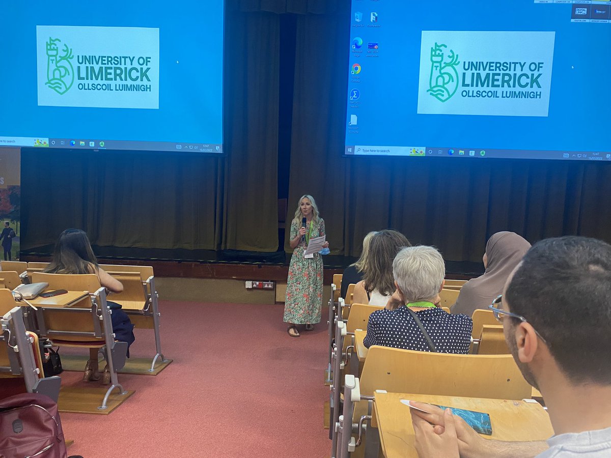 Dr Anne O’Keeffe wrapping up #TALC2022 on behalf of hosts <a href="/ul/">University Of Limerick</a>cals <a href="/MICLinguistics/">AppliedLinguisticsMIC</a> with thanks to the generous contributions of all speakers, participants, chairs, committee members, tech team and all from @ul and <a href="/MICLimerick/">Mary Immaculate College (MIC)</a> who helped make this conference such a success!