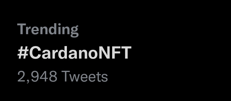 Wait...
Cardano has NFT's? 🤔