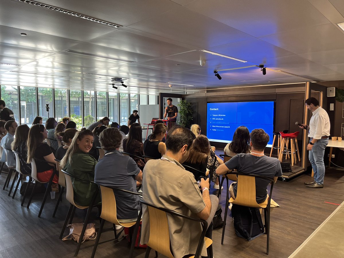 Thanks to <a href="/PabValles/">PabValles</a> for the amazing speech ‘Web3 best practices to manage NFTs
in Metaverses’ at our Expert Stage. 

#Metaverse #metaversesummit #NFTs