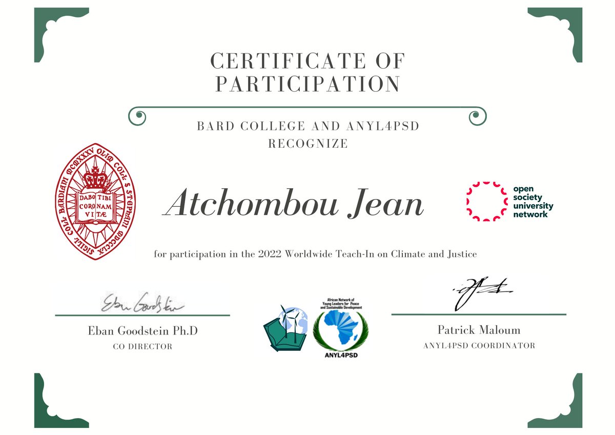Climate justice refers to ethical, moral, justice and political approaches to the issue of equality in the face of climate change, rather than solely environmental or physical approaches.
<a href="/jlnu_cameroun/">ANYL4PSD</a> 
<a href="/ND4NPC/">New Deal for Nature and People Coalition (ND4NPC)</a> 
<a href="/UNEP/">UN Environment Programme</a> 
<a href="/USEmbYaounde/">U.S. Embassy Yaounde</a> 
<a href="/ONUFemmes/">ONU Femmes</a>
