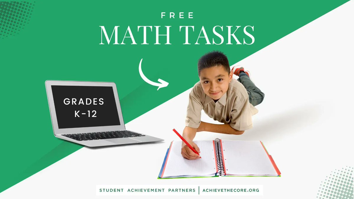 These Math Tasks (covering grade levels from kindergarten through high school) illustrate the focus, coherence, and rigor called for by college- and career-ready standards. Download and use them in an upcoming lesson! bit.ly/2FQ8h7l #mathchat #iteachmath