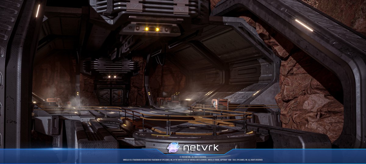 MultimediaNFT's tweet photo. As the #Netvrk #Metaverse comes together, we're excited to show off the amazing high fidelity we've achieved using #UnrealEngine! 🙌🔥

Enjoy the eye candy 🍬 as we near the alpha release of our first #playtoearn #game, #MineRunner! 💯💥

$NTVRK #NFTCommunity #Crypto #Blockchain https://t.co/g7wGRuzKor