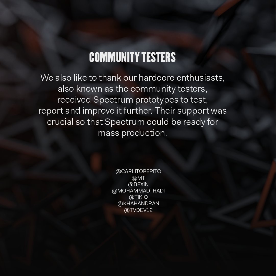 DOUGHtechnology's tweet photo. In 2019, over 2000 members responded to our surveys about what we should do next. After thoroughly evaluating the feedback, we decided to build a monitor. But what kind of monitor? We'd like to highlight the following community members for their contributions.
#spectrummonitor https://t.co/AD8OkeCstD