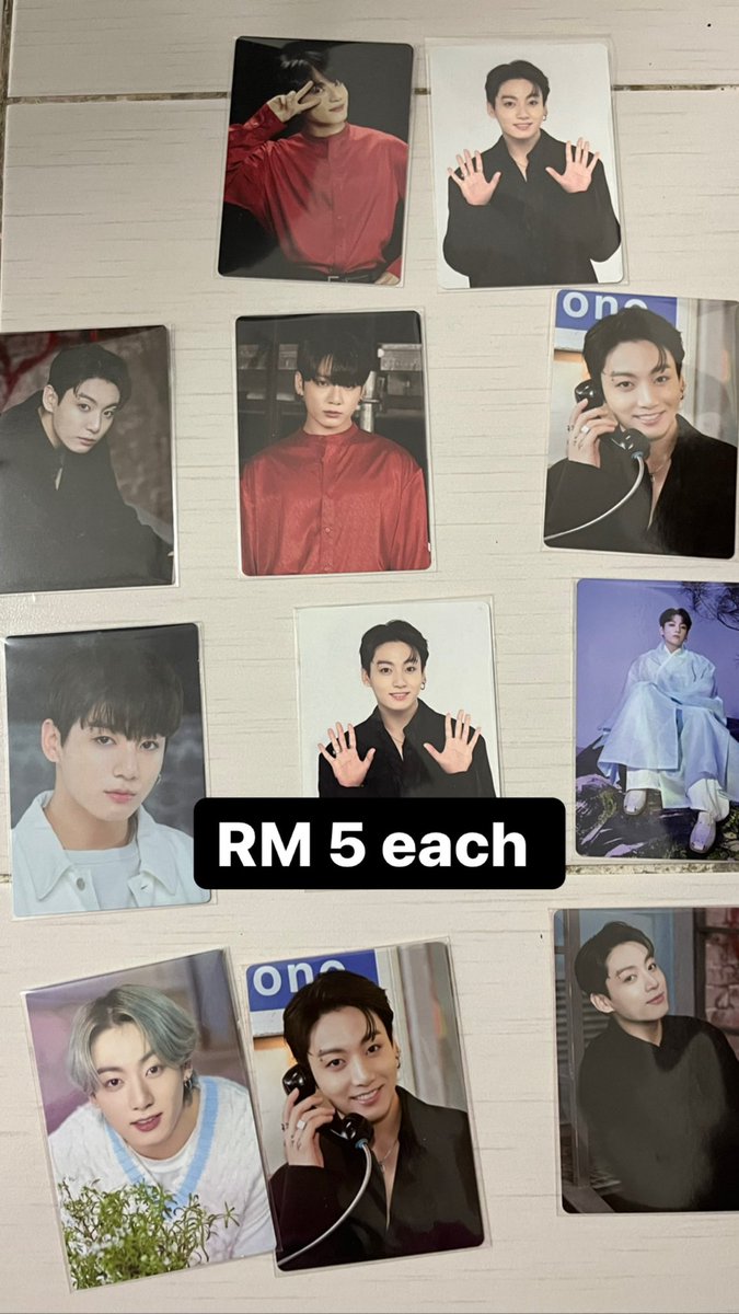 namuguki's tweet photo. WTS JUNGKOOK PC 🥹💜

HELP ME CLEAR THESE‼️‼️‼️

- exc local postage only 
- buy 3 or more can nego 
- for mots dvd pc can nego https://t.co/zYqbZUzuUO