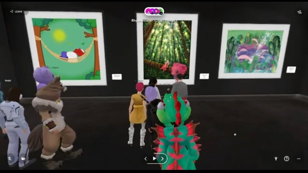 🌳숲속 컬렉션 도슨트🌳
저는 1시간30분쯤 부터 나와요💚
진행하느라 고생해주신 <a href="/heaven_healer/">Heaven</a> 작가님 유투브로 녹화해주신 <a href="/hogi_sim/">🎵Hogi_sim ⌐ⓝ ° ⓒ</a> 작가님 도슨트 내내 위치 알려주신 <a href="/artist_johnspie/">🎵스피🌏 Johnspie🐟</a> 작가님, 링크 올려주신 @pixel__sunny <a href="/Mebbit_K/">Mebbit_NFT ⌐ⓝ°ⓒ 🎵 NFT.NYC 2024</a> 작가님 등 모든 작가님들 감사합니다❤️
#rhythmicalNFT