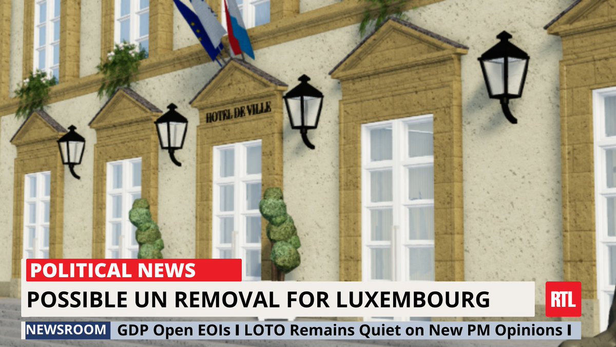 RBX_newsLU's tweet photo. Luxembourg Political News:

Due to recent inactivity with Luxembourg in the United Nations, the UN has announced the possible removal of Luxembourg and 20+ other countries if attendance is not seen. https://t.co/JkvMpYJ6tX
