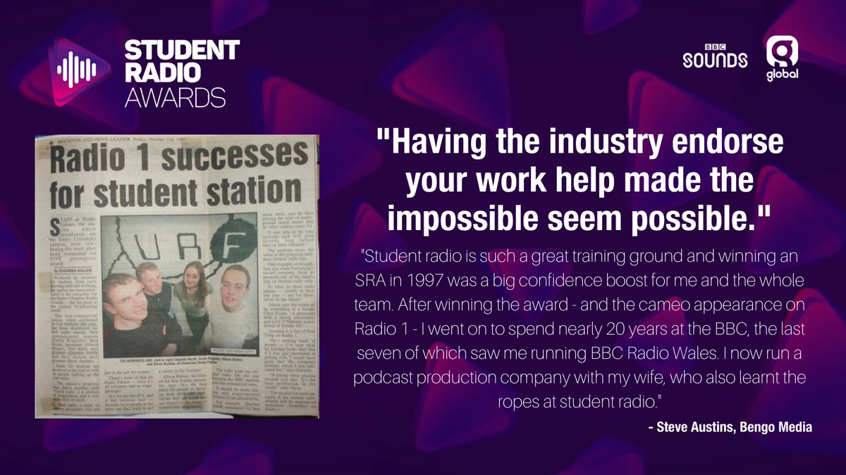 Student Radio Association tweet media