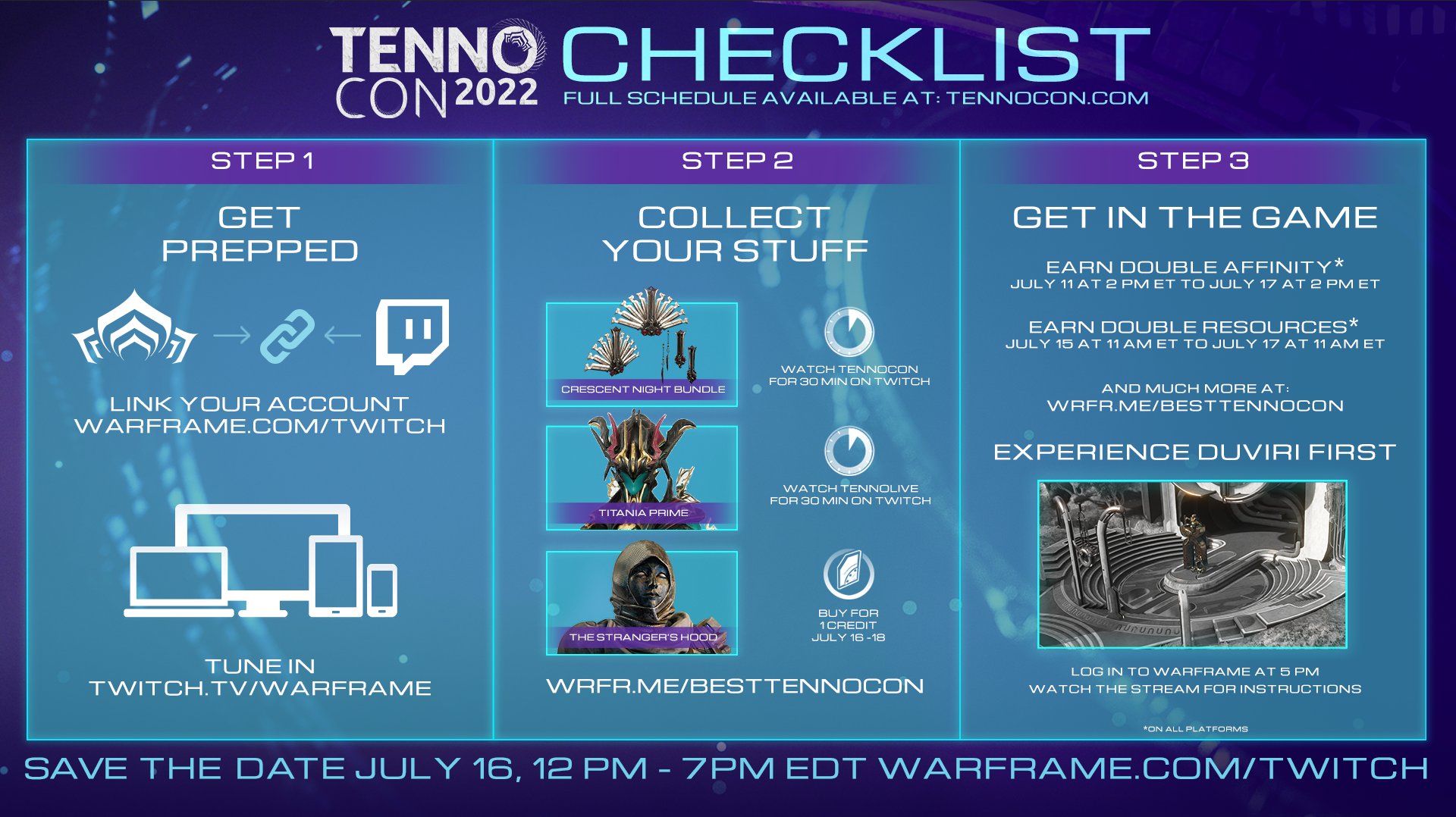 All Free Warframe Item Promo Codes For Tennocon 2022! 