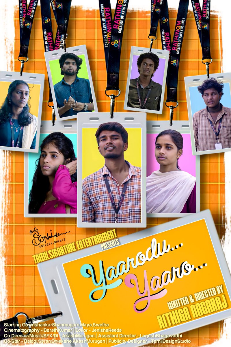 TamilSignature's tweet photo. #YaaroduYaaro Firstlook is Here @TamilSignature Entertainment 

#TamilSignatureEntertainment
Presents
Written &amp; Directed by #RithigaNagaraj
Starring #GowrishankarShanmugam #Maya #Swetha
#TamilShortfilm #Tamil #TamilMovie #YouTube #Trending #Reels #Shorts #Post #Like #Share #Actor https://t.co/AYHj4KW5eZ