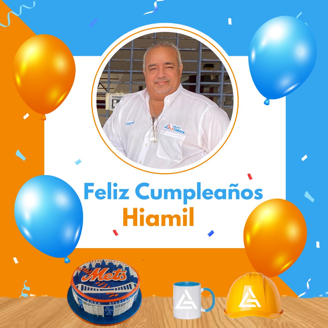AtabayaGroup's tweet photo. ¡Hoy le deseamos a Hiamil, quien es nuestro Ingeniero, un feliz cumpleaños hoy! ¡Únase a nosotros para felicitar a Hiamil!
#GrupoAtabaya #PRSeLevanta #HurricaneMaría #DebrisRemoval #FEMA #ProjectManagement #Engineering #COR3 #FederalGrants #PuertoRico #FelizCumpleaños #Ingeniero https://t.co/8PQYUf6xvR