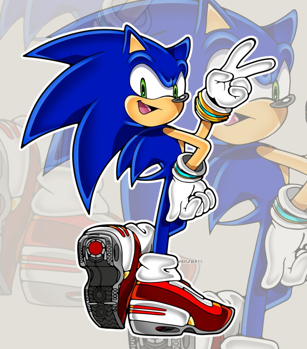 Wait if Shadow doesn't age…”-art by Risziarts. : r/SonicTheHedgehog