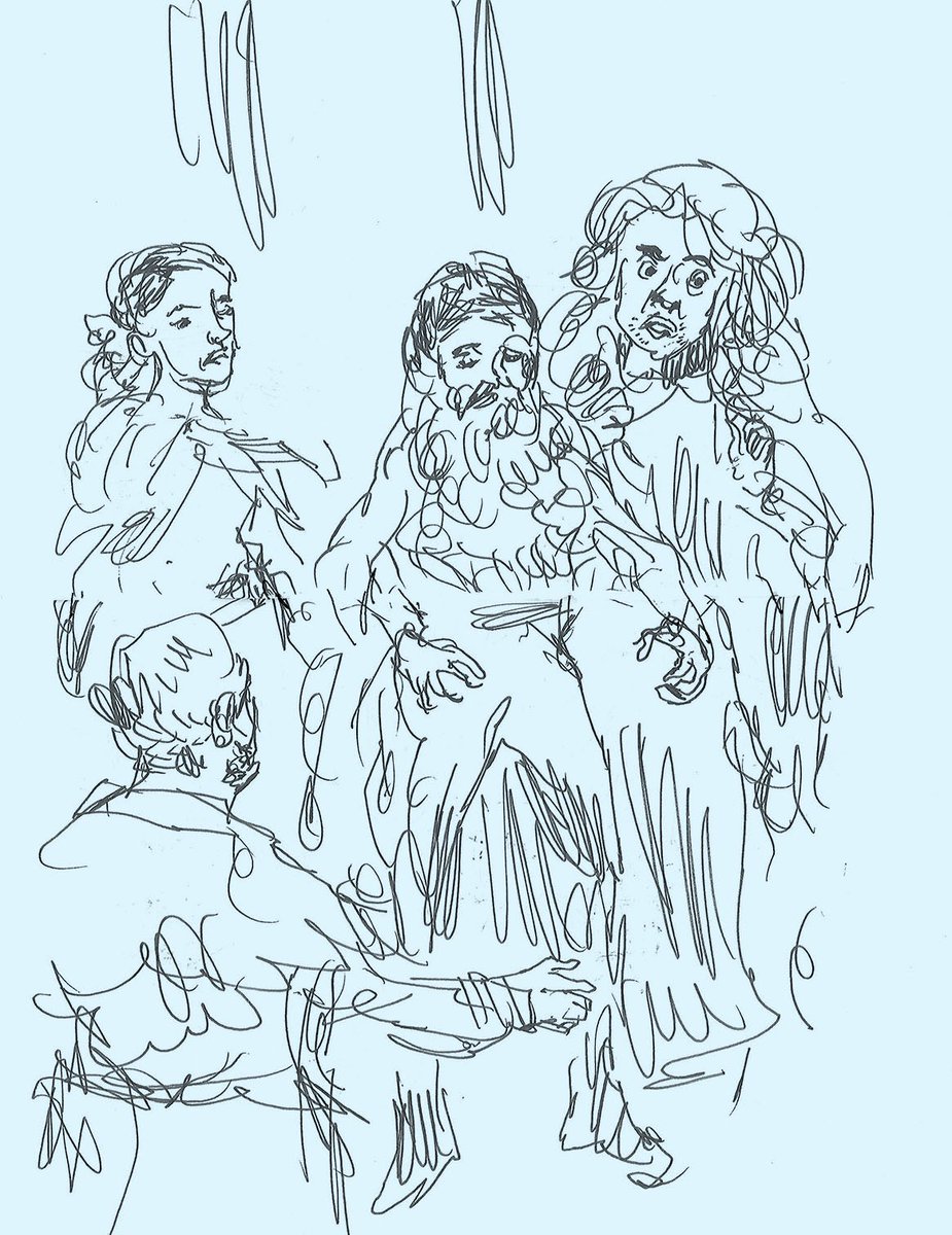 ajkrolikowski's tweet photo. Roll Play: An Improvised Adventure
It’s the fifth year for the Philly’s favorite interactive D&amp;D show. More shows this Saturday night at the Adrienne  And July 24th and 31st. #bluesketches @rollplayimprov The olds of the village, “I Tried to make the whale vomit” https://t.co/Lz32BVYh2A