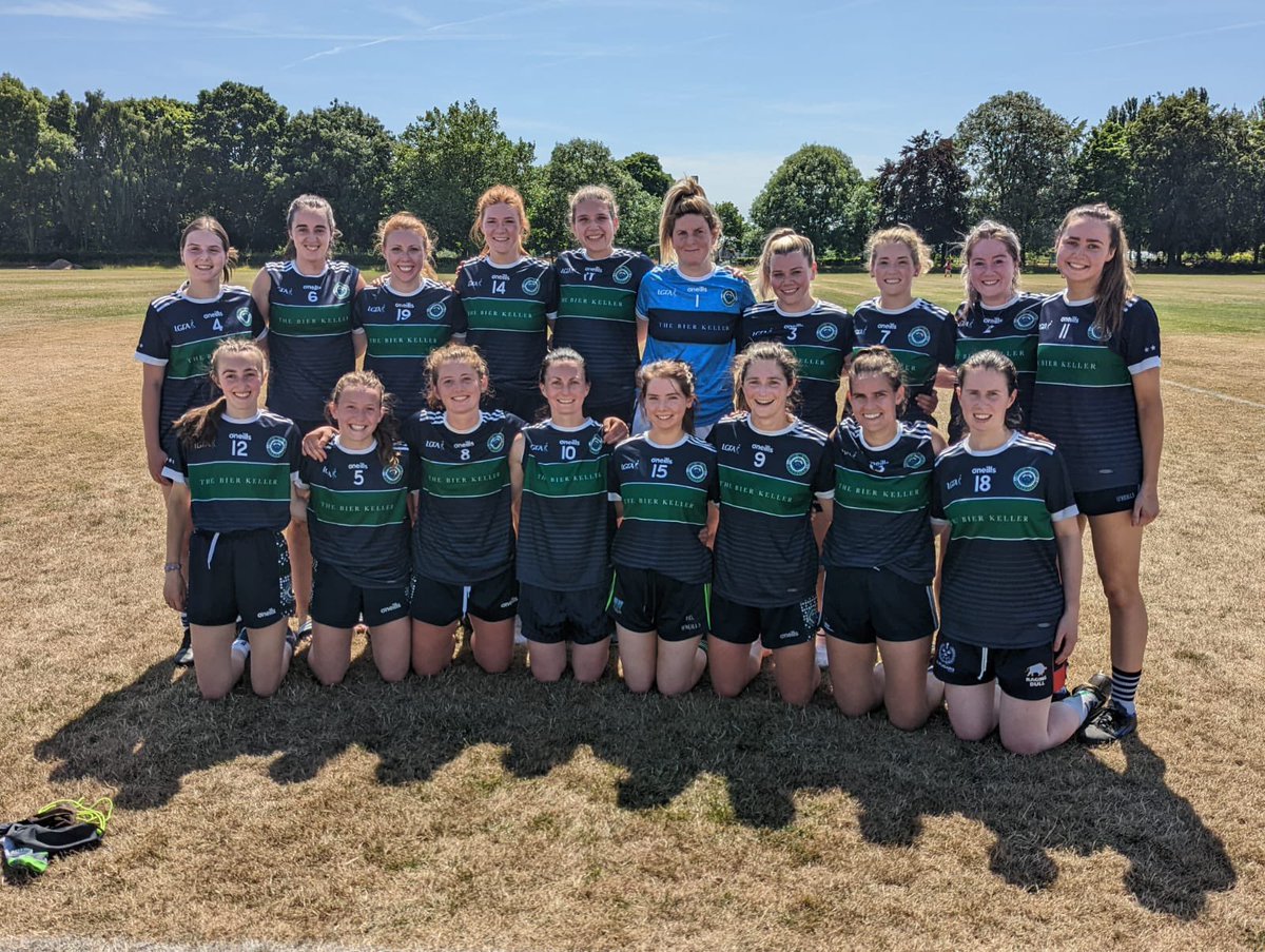 Our ladies were in action today against <a href="/CasementsGAA/">Roger Casements GAA</a> in the <a href="/BritainLGFA/">Britain LGFA🏐</a> Northern Intermediate Championship beating the Coventry side 6-14 to 2-0 #ConnollysAbú 💚💙