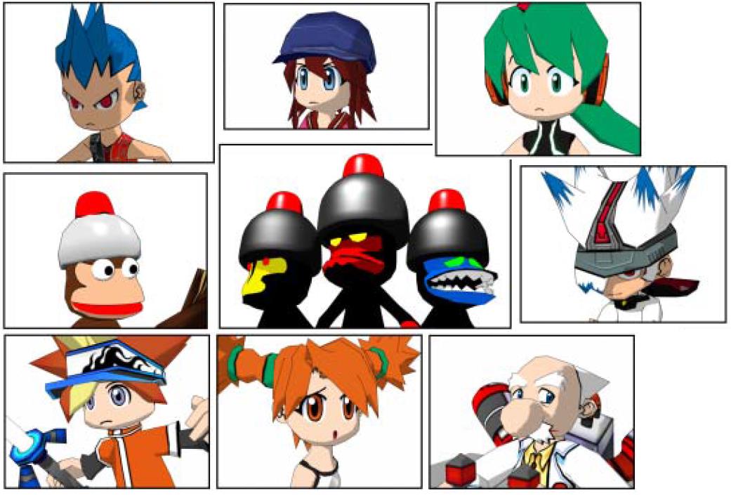 この資料が手元に残っているバトーレ用で1番古いキャラ画像かもしれない。
ヒロキのこの服は決定前のものかな？
IJ君はチャルのこの表情をこの時期に何のために作ったのか？笑