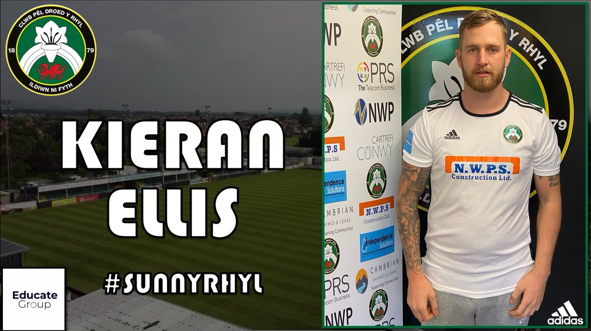 12| The lilywhites take the lead through Kieran Ellis 1-0

#sunnyrhyl 🌞
