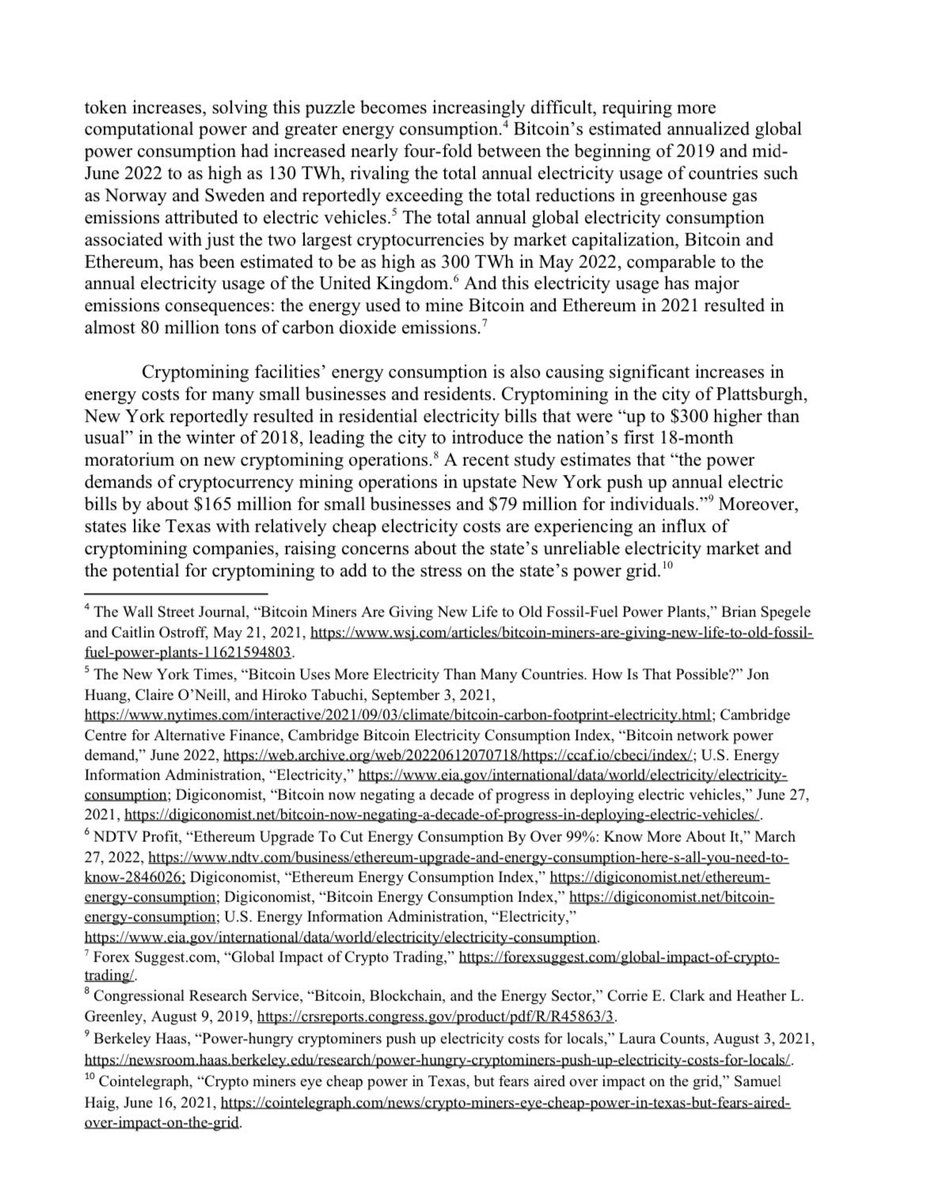 cebicrypto's tweet photo. 🇺🇸 Elizabeth Warren and other Democratic lawmakers urged federal regulators in a letter to take action against #Bitcoin  and #crypto mining. https://t.co/iOdYsXSbnC