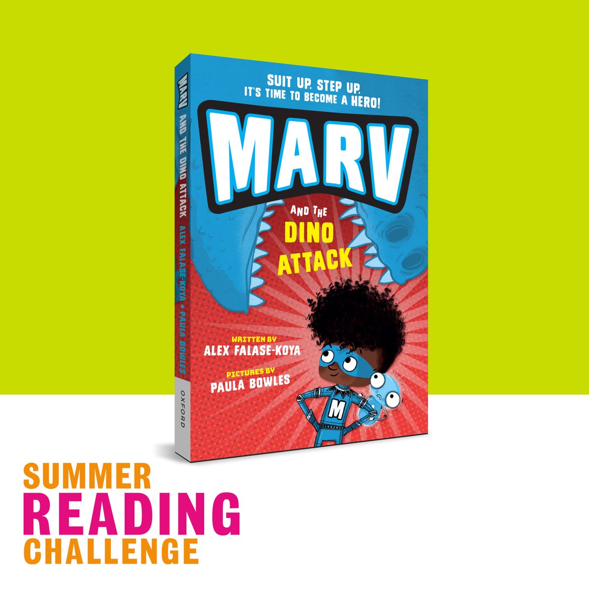 OxfordChildrens's tweet photo. Thrilled to see #AmberUndercover #OneMoreTry #MarvAndTheDinoAttack and #BigWordsForLittlePeople: Our World included in this year's #SummerReadingChallenge! @readingagency https://t.co/IyjgmdzKNJ