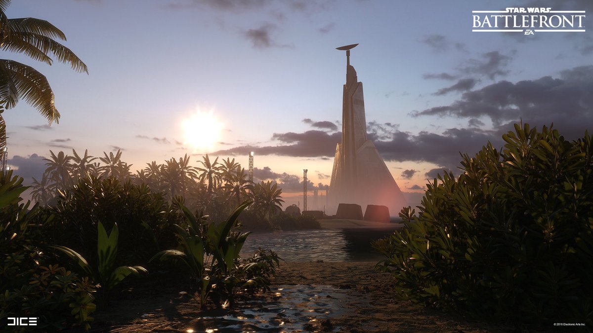 swbf_bot's tweet photo. スカリフの戦い https://t.co/roU7RcIaNx