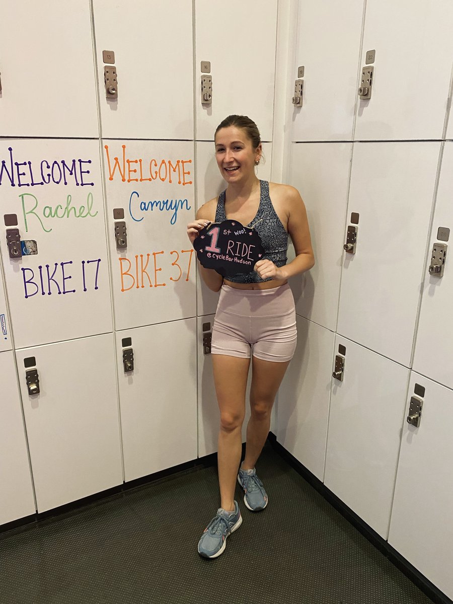 CyclebarHudson's tweet photo. These new riders rocked their first ride! 💫 Reminder that your first ride is always FREE! So bring your friends and let’s #ride !

#cyclebarhudson #hudson #cyclebat #workout #fitness https://t.co/OglaI0mrKz