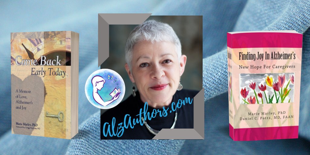 Thank you, Marie Marley, for writing books from personal experience with Alzheimer's and #dementia. Your books help others cope. alzauthors.com/2017/02/28/mee…
#AlzAuthors