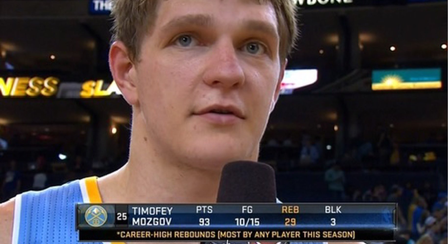Happy birthday Timofey Mozgov!

Throwback to his career night and an epic typo. X 
