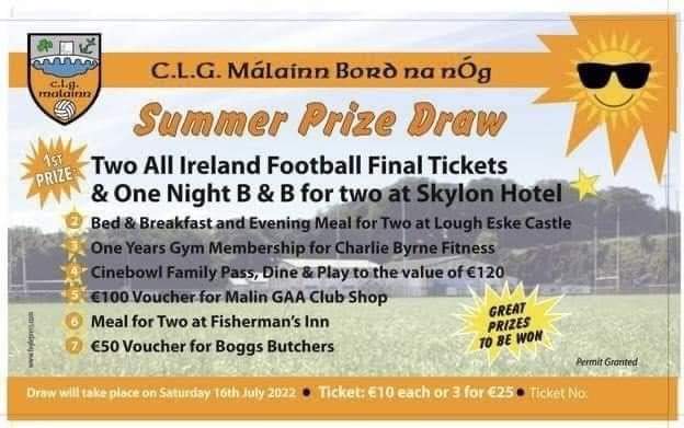 MalainnCLG's tweet photo. Just over 24 hours until our much awaited Minor Board Draw. Online entries are open until midnight tonight. 
https://t.co/5yaytj1D5Q #galwaygaa #kerrygaa https://t.co/mgBFdcI6SA https://t.co/zFGNex2Xho