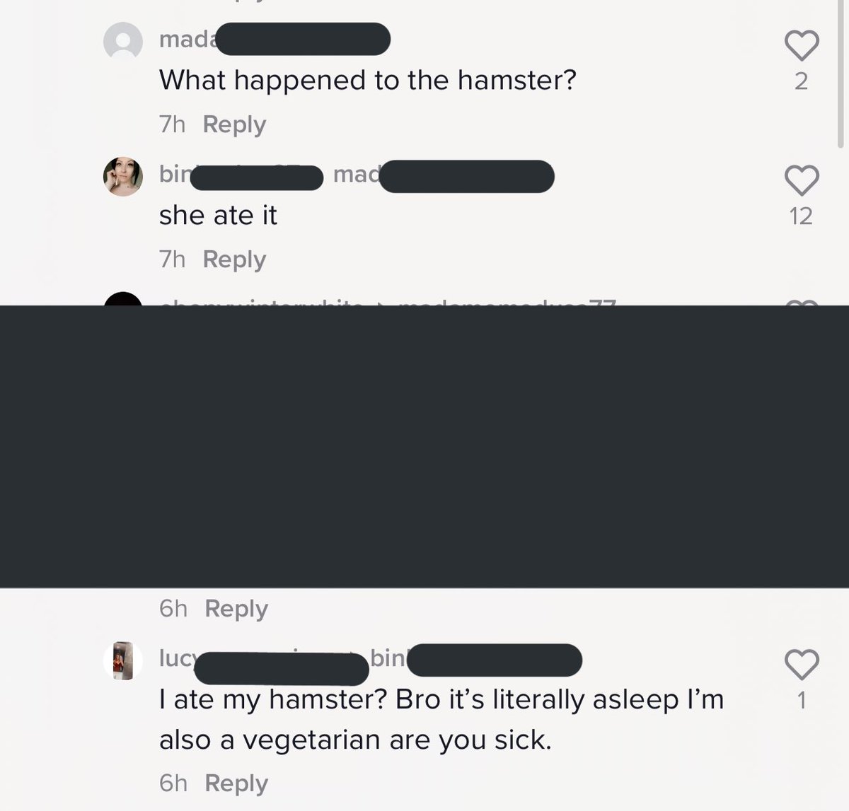 ellaf1's tweet photo. i’m dead over this ‘i’m a vegetarian are you sick’ 😂 https://t.co/IwpNdu2W5Y