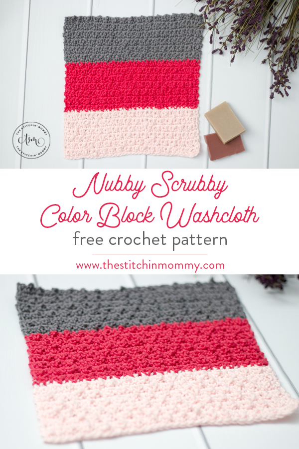 stitchin_mommy's tweet photo. Nubby Scrubby Color Block Washcloth - Free Crochet Pattern https://t.co/CO8rkKCKki #CALCentral https://t.co/3PKSGS5AeW