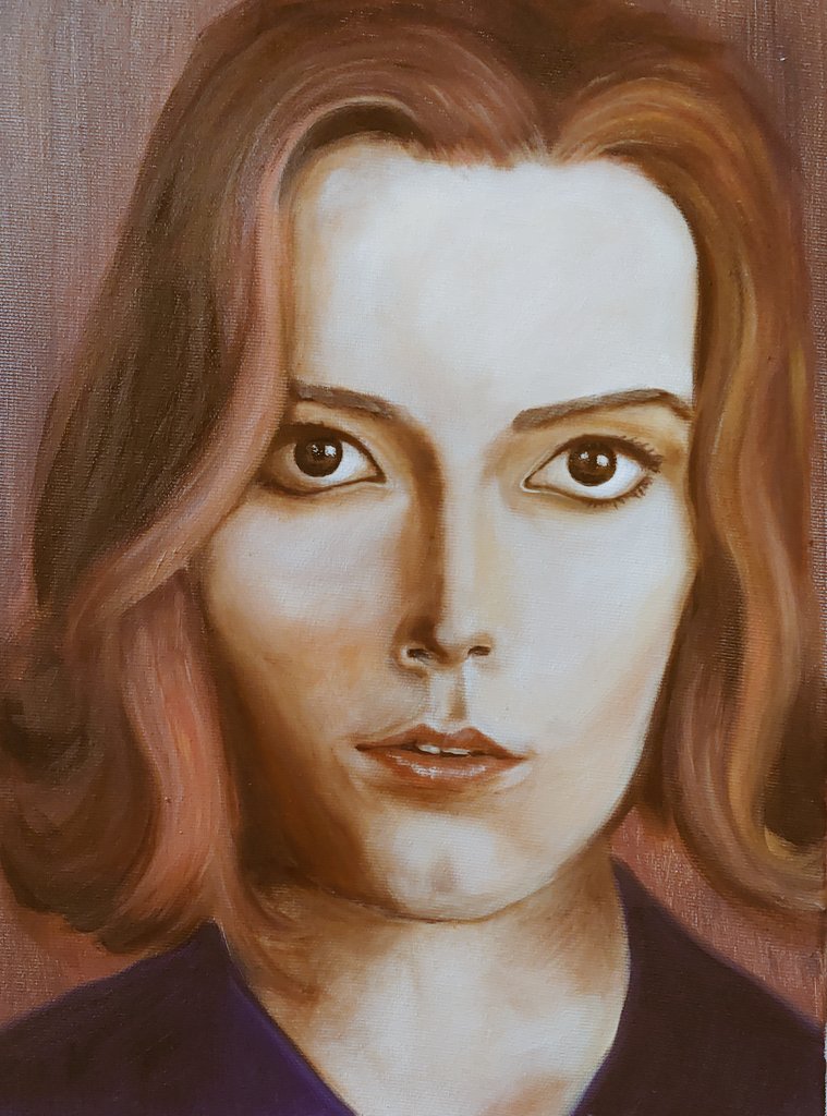 sulber72's tweet photo. Anya Taylor-Joy
#AnyaTaylor #portrait #oilpainting #contemporyart #thegambit #Netflix #portraitpaint #actress #redhead #Chess https://t.co/662GW0z37Q