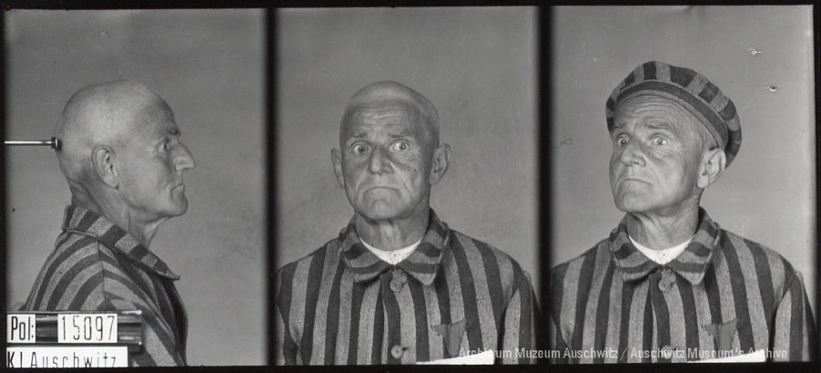16 July 1887 | A German, Maximilian Sonntag, was born in Breslau (today Wrocław). A worker.

In #Auschwitz from 18 April 1941.
No. 15097
He perished in the camp on 11 November 1941.
One of at least 77 prisoners imprisoned for homosexuality.