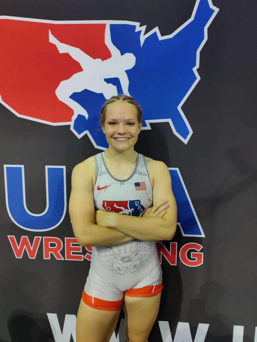 Haylee McGrew finished her tournament with a 2-2 record. She is right there!