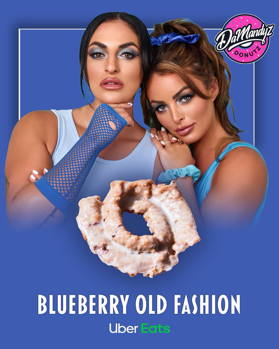 mandysacscom's tweet photo. All the New @DonutzDamandyz flavors that will be available on the @UberEats App in the LA Area starting July 18th! #Damandyz @WWE_MandyRose @SonyaDevilleWWE https://t.co/qhBrdArAvl