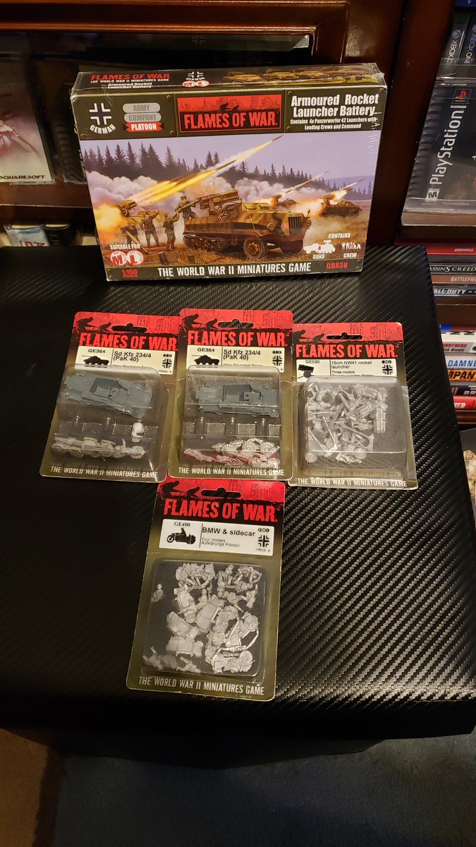 DG357x's tweet photo. More pickups. @Flames_Of_War #flamesofwar #boardgames #boardgaming #tabletopgaming #miniatures #miniaturebuilder #twitch #twitchaffiliate #twitchstreamer #varietystreamer #modelbuilding #modelbuilder #ww2 #ww2miniatures #wargaming #wargamer https://t.co/OQrUBIcD1J