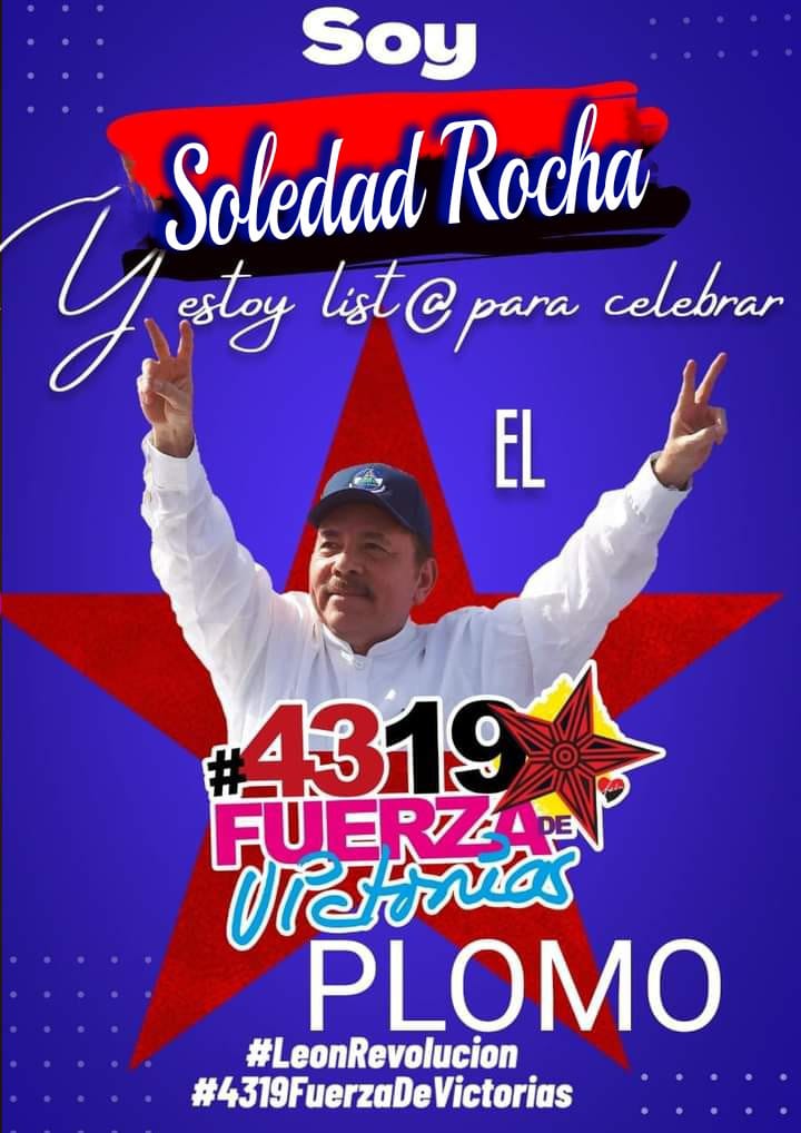 #4319FuerzaDeVictorias
#LeónRevolución 
#Nicaragua