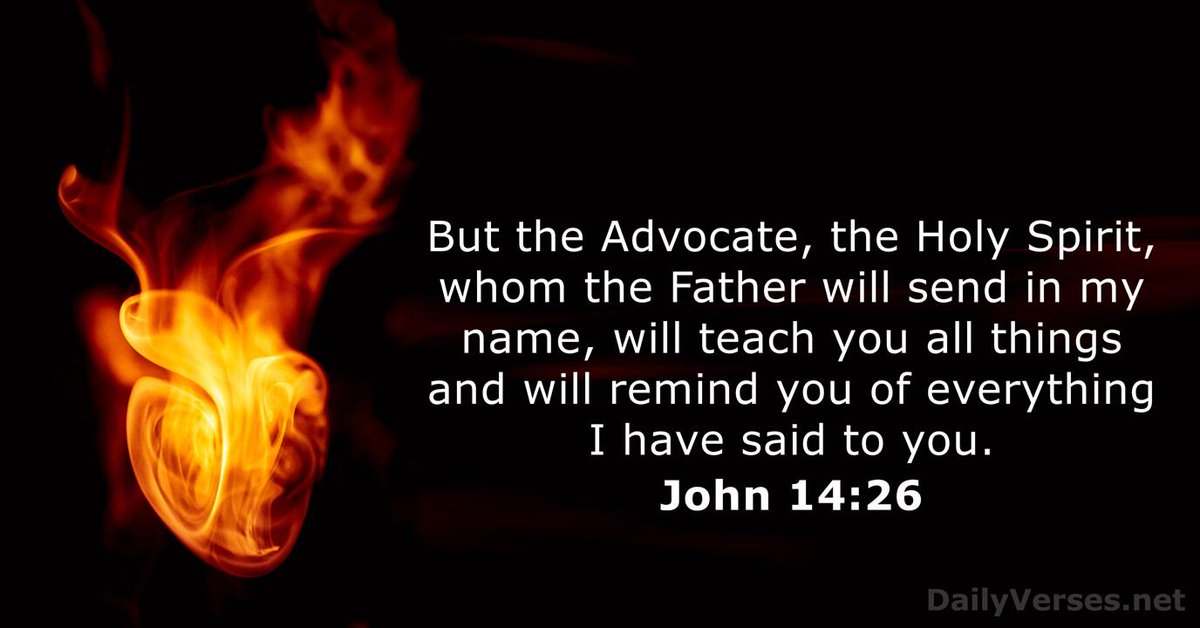 SinnerSalvation's tweet photo. "But the Helper, the Holy Ghost, whom the Father will send in my name, he will teach you all things and bring to your remembrance all that I have said to you."

~ John 14:26 https://t.co/blGw3rpcf6