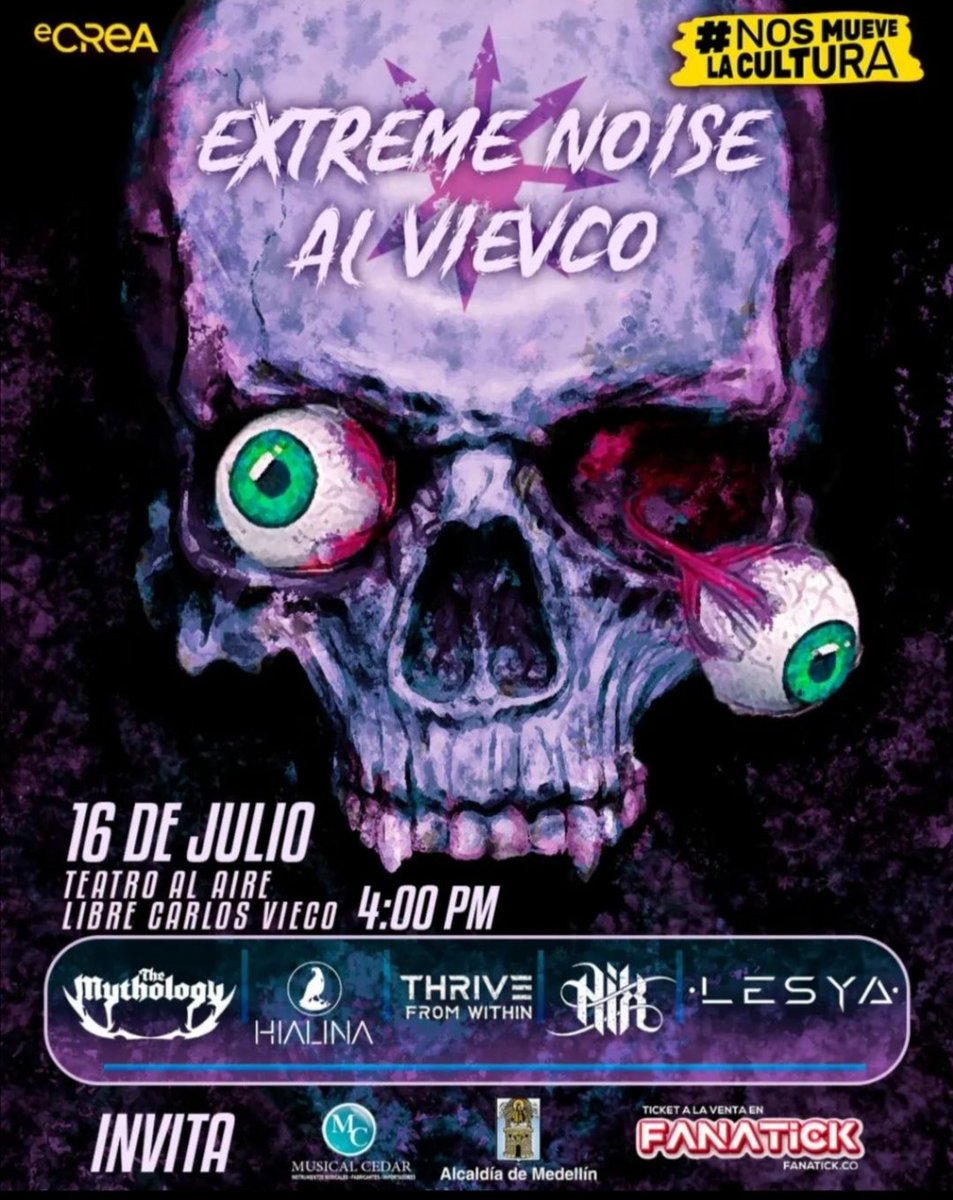 Es hoy! Allá nos vemos parceros.