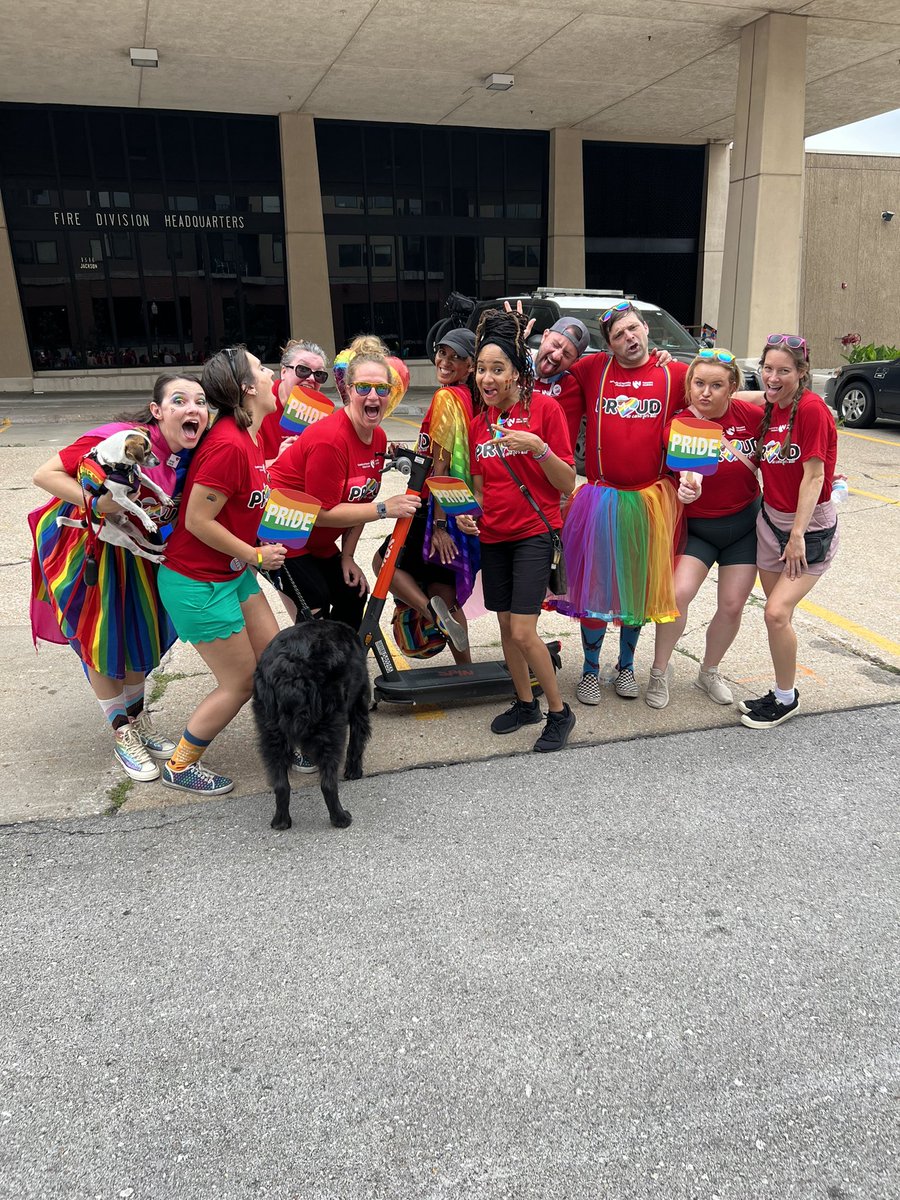 SAStrongMD's tweet photo. Pictures from the #Pride parade in July in #Omaha loading… 2/

#NebraskaPride
@unmc
@NebraskaMed 
@unmcpsychiatry https://t.co/K8GyzBS7Vh